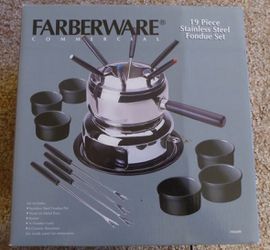 Farberware Fondue Set - 19 Piece Stainless Steel