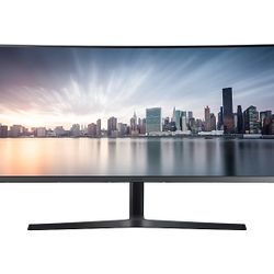 “Samsung 34” Ultrawide 100Hz Monitor (LC34H890) – USB-C, 1440p, Curved”