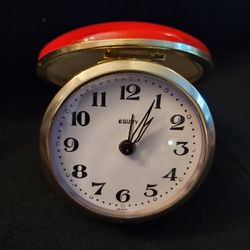 Vintage Travel Alarm Clock 