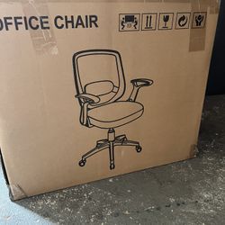 Casabay Office Chair, Ergonomic Mesh Desk Rolling Work Swivel Task Chairs with Flip-up Armrests, Comfortable Lumbar Support, for Home, Bedroom, Study