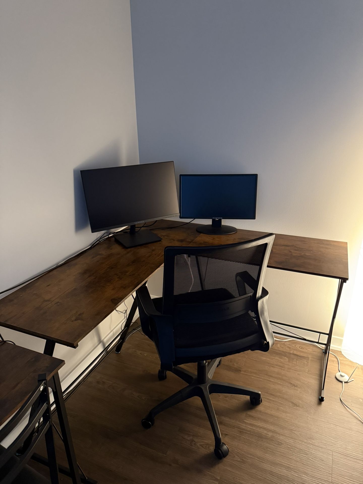 50”x50” Office desk With Chair - $75