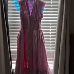 Anthropologie Pink Dress 