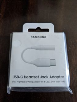 Samsung USB-C headphone Jack Adapter NEW