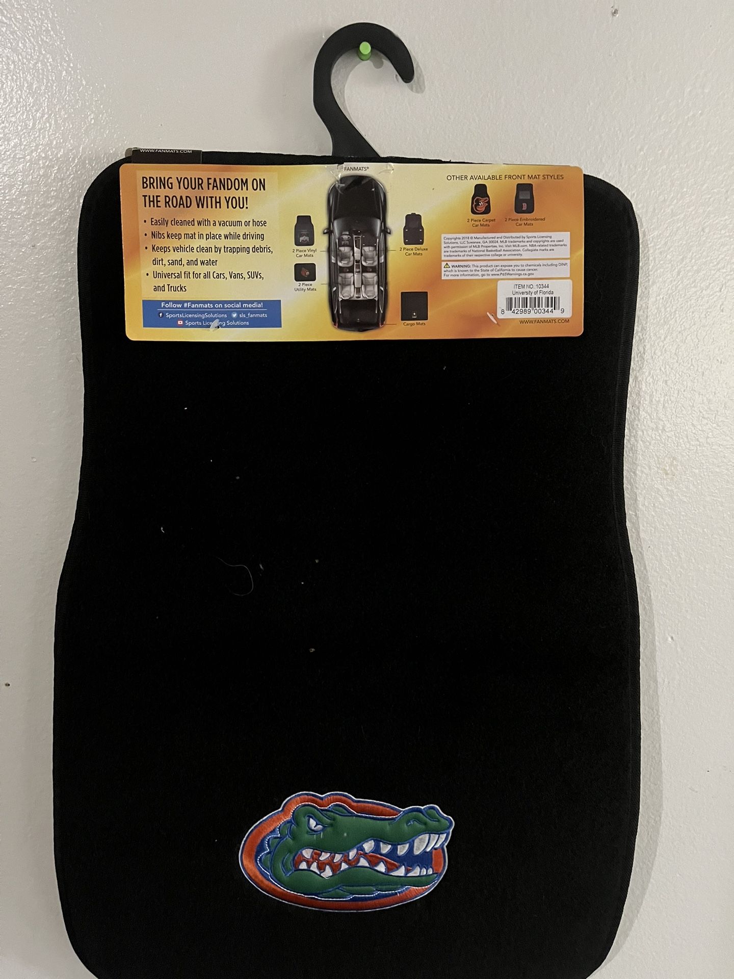 Florida Gator Car Mats