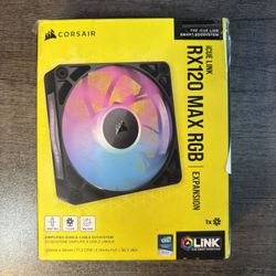 Corsair iCUE Link RX120 Max RGB Fan – New / Open Box SEND OFFERS 