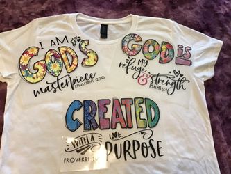 Scripture DTF Tshirts 
