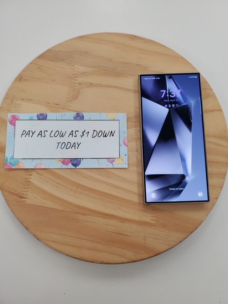๐ฅ Limited Time Only โ Galaxy S24 Ultra Starting at $559 or $1 to Take It Home! 1-Year Warranty Included