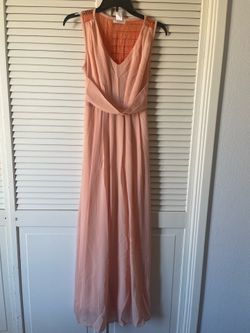 Orange dress