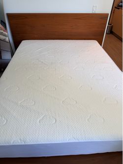 Puffy Queen Mattress + Heavy duty mattress cover