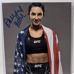 Cheyanne Vlismas Authentic Signed Autographed 8x10 UFC Photo Holo COA