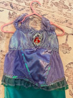 Little Mermaid Halloween dress 3/4t