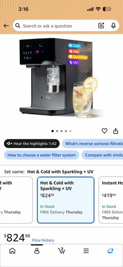 i spring water filtration system
