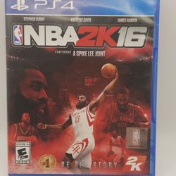 NBA 2K 16 James Harden PS4 