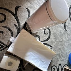 Baby Items - Wipe Warmer, Diaper Pail, Changing Mat