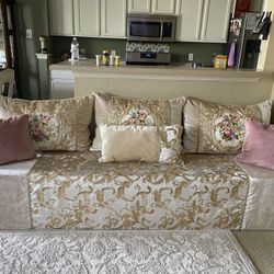 Moroccan Hand Sewed Couch 