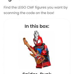 LEGO Minifigures: Spiderpunk