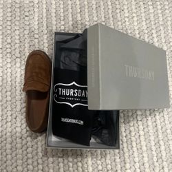 Thursday boot company Penny loafer in color Honey brown