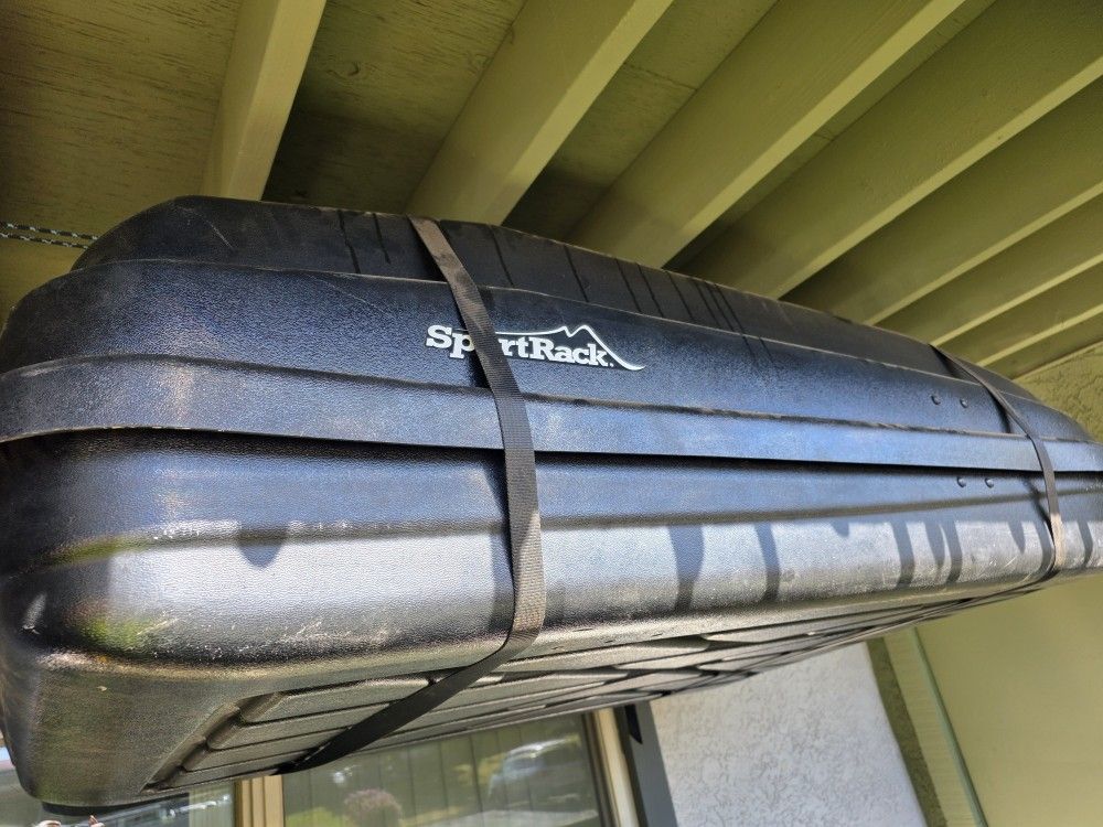 SPORTSRACK CARGO ROOF TOP BOX TO CARRY RC STUFF OR ANYTHING YOU NEED.