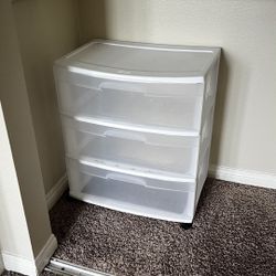 plastic drawers