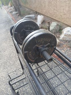 20 lb. Dumbell n. Rack