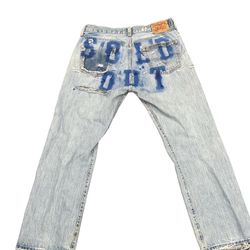 “SOLD OUT DENIM” JEANS ALL SIZES AVAILABLE 