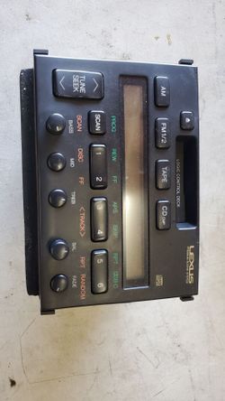 92/95 lexus sc300/400 oem radio