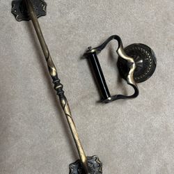 Toilet Paper And Towel Holder