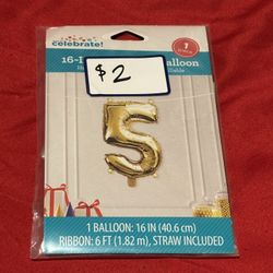 #5 16in air balloon $2