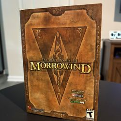 The Elder Scrolls III: Morrowind (PC) – Complete Box Set (No Map) – Excellent Condition