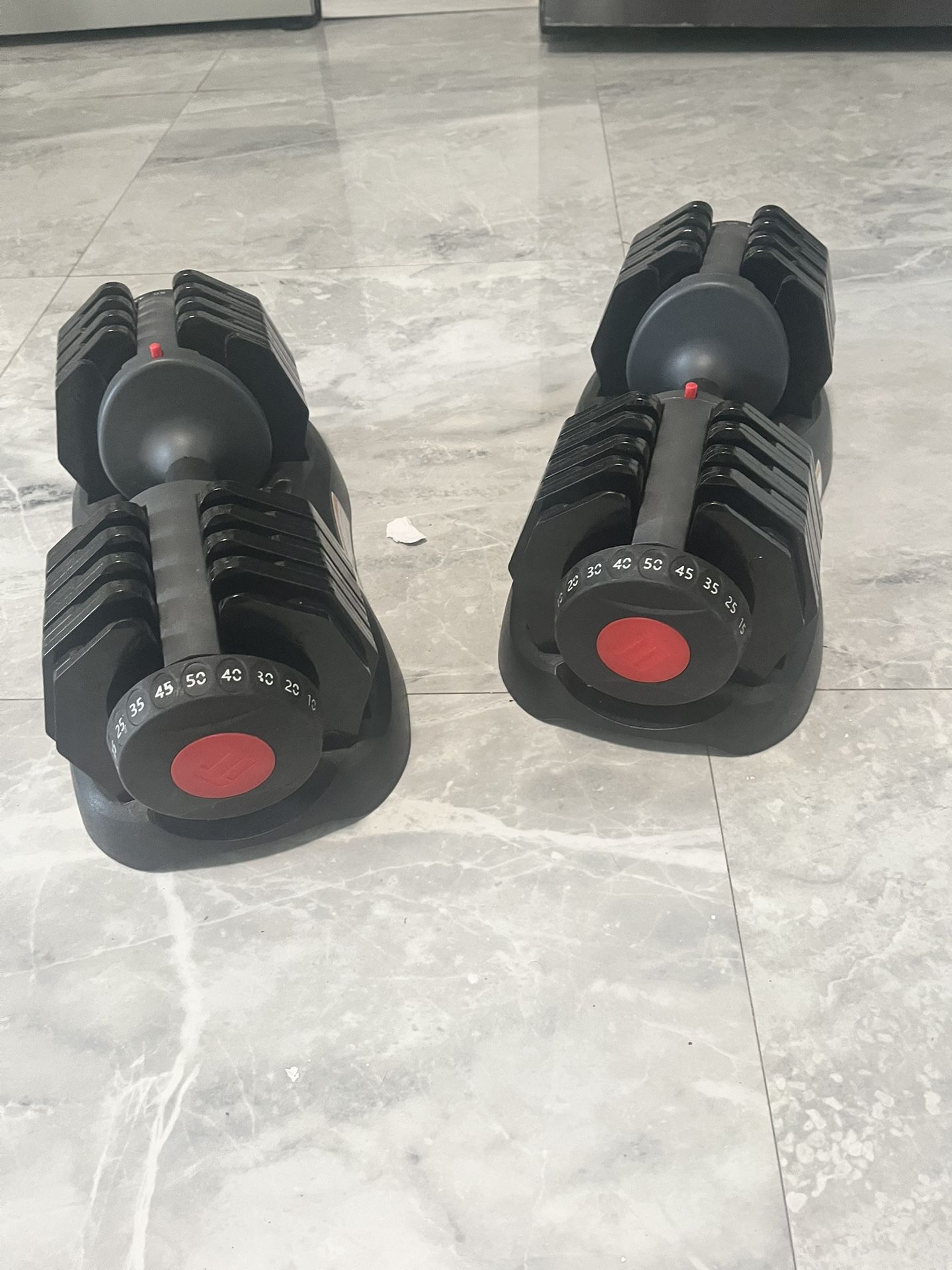 Ethos Adjustable Dumbbell 50lb Pair Total 100lb