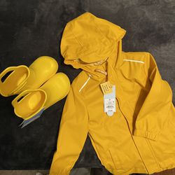2T Rain Coat And Boots