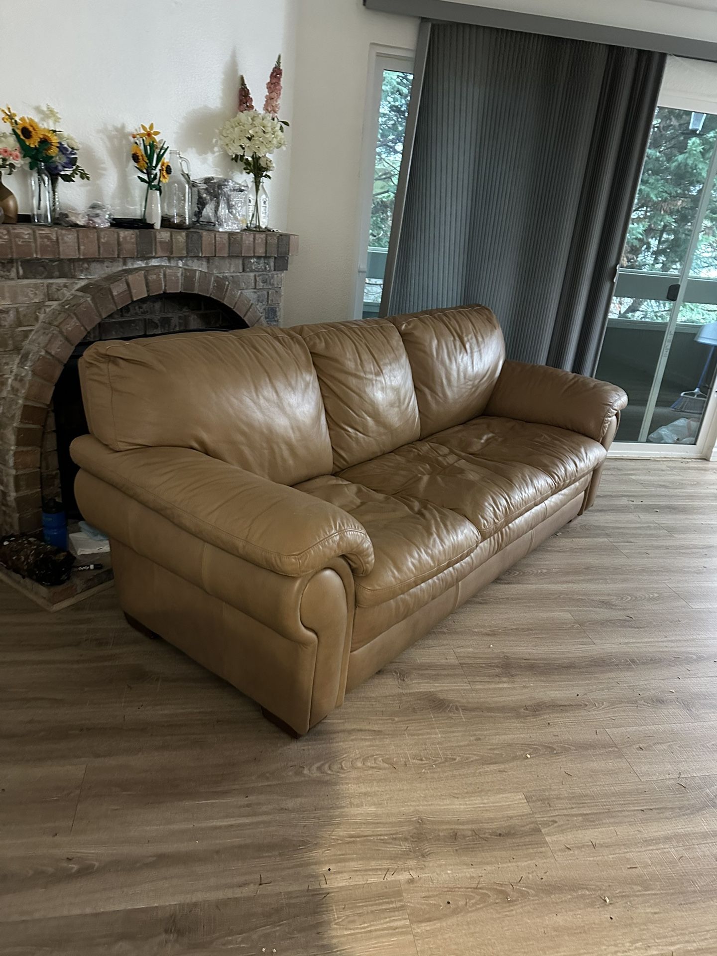 Leather Couch