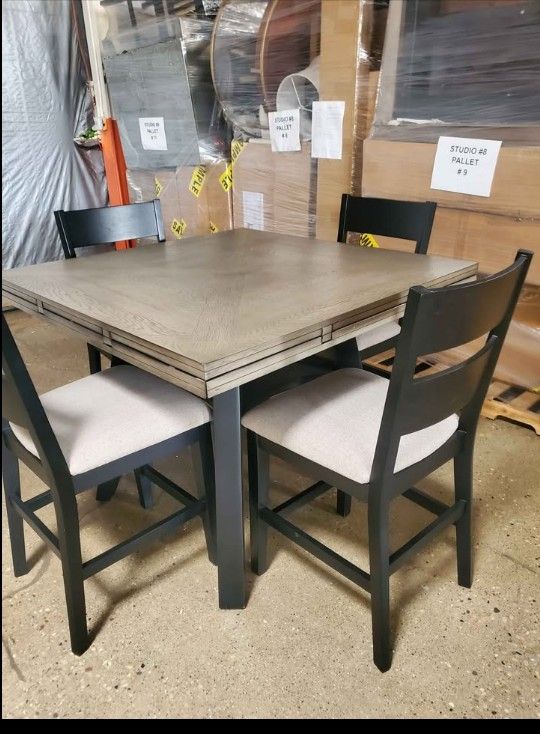 High Top Dining Set Circle Turns Into A Square