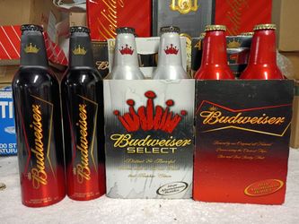 Collectable Budweiser limited edition, Budweiser select and 125th anniversary. See description