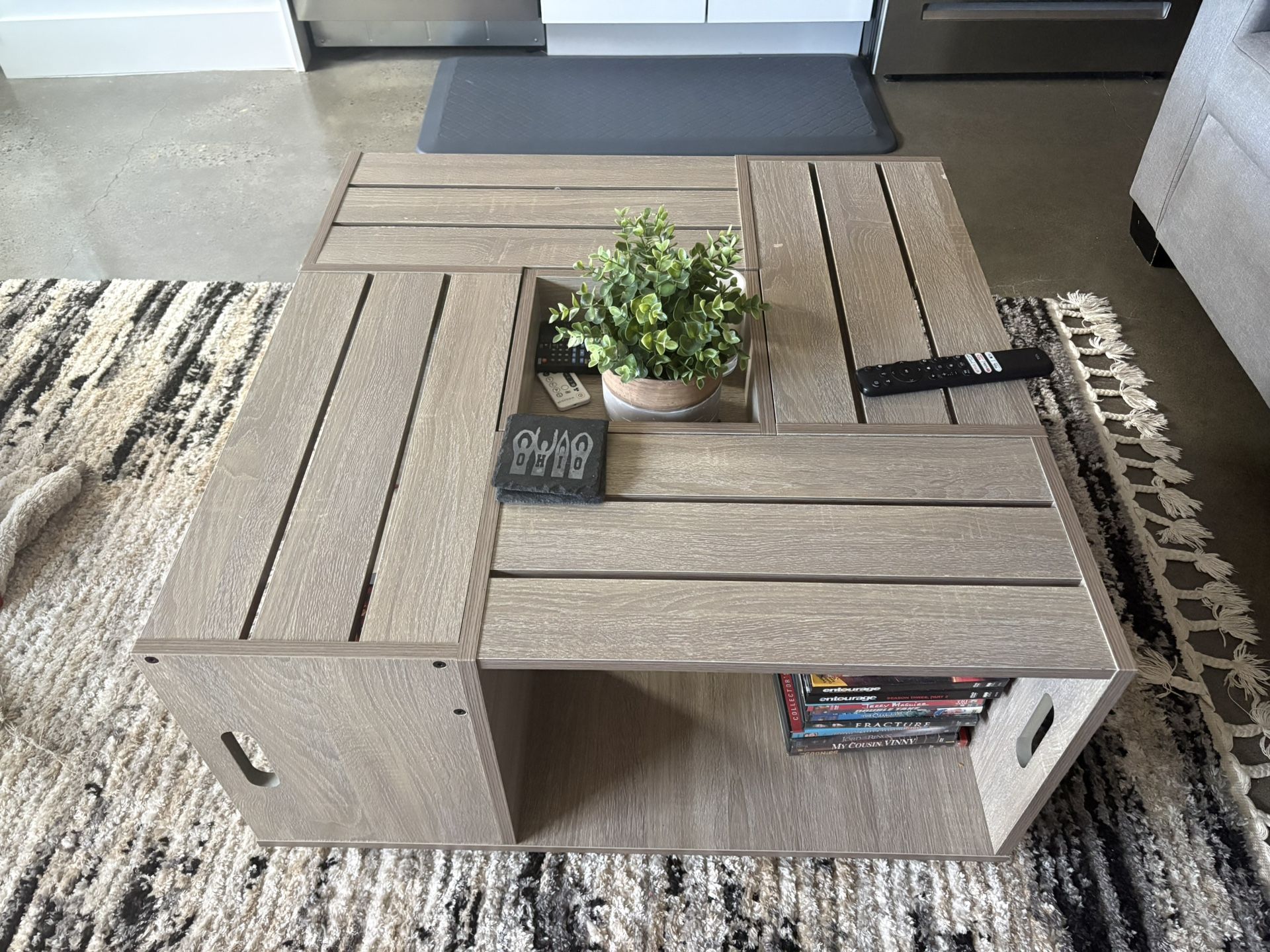 Crate and Barrel Coffee table 