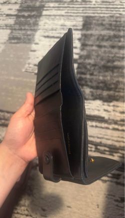 Chanel timeless lambskin small wallet, black, with authenticity card