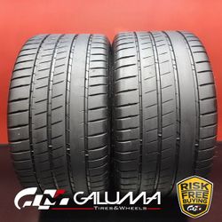 Set of 2 Tires LikeNEW Michelin Pilot Sport 4S NA0 XL 305/30ZR21 305/30/21 94223
