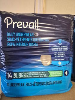 Prevail adult diapers