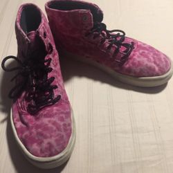 Girls Air Jordan Jasmine Basketball Shoes - Fuchsia/Black, Size 7 Y