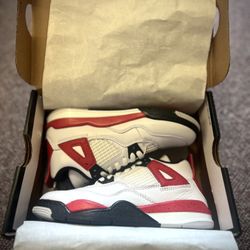 Jordan 4 retro red cement Size 13c