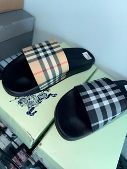Burberry slides