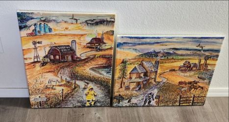 Beautiful pictures/paintings - both for $30
