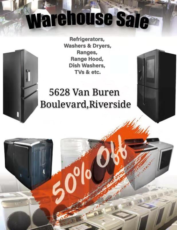 warehouse sale. 70% off for 3 days
