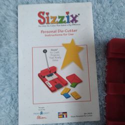 SIZZIX Die Cutter Bundle Lot 38 dies, 2 alphabet sets and converter