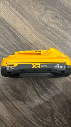 Dewalt Battery power pack 4ah