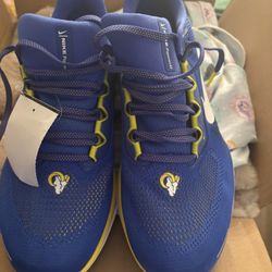 LA Rams Nike Air Zoom Sz 10