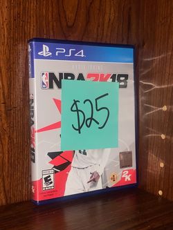 PlayStation 4 & 5 Video Game PS4 PS5 Basketball NBA 2K18