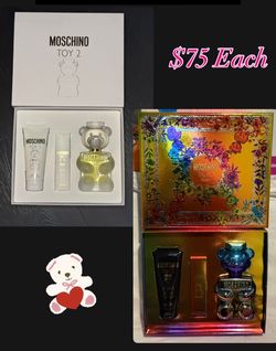 Moschino sets $75 Each