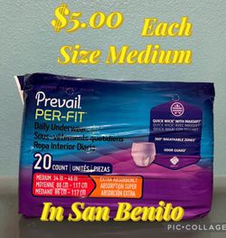 Prevail Pre-fit Underwear for sale