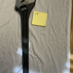 Crescent Wrench, Tool, Adjustable Wrench 